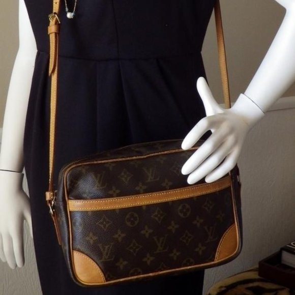 100% Auth Louis Vuitton Trocadero Crossbody Bag - Picture 9 of 9